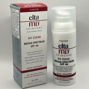 Elta MD Skincare UV Broad Spectrum SPF 46 Tinted Facial Sunscreen • NIB